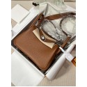 Lindy mini TC37 Gold brown silver buckle