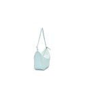 Mini Classic Cow leather Hammock Hobo handbag Glacier Blue