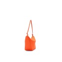 Mini Classic Ox leather Hammock Hobo handbag orange