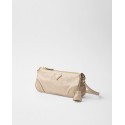 Re-Edition 2002 Small leather shoulder bag travertine