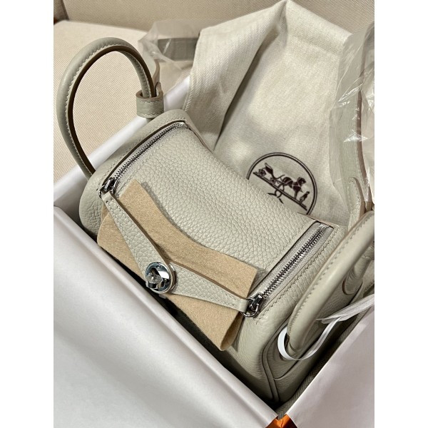 Lindy mini TC80 pearl grey silver buckle