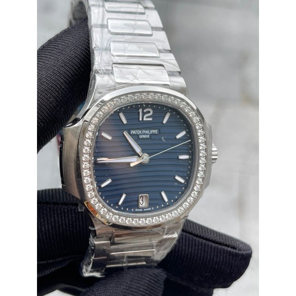 Patek Philippe 71181200a blue disc white diamond