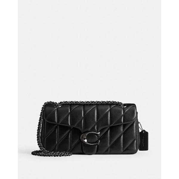 Quilted TABBY 26 shoulder Bag V5 Black