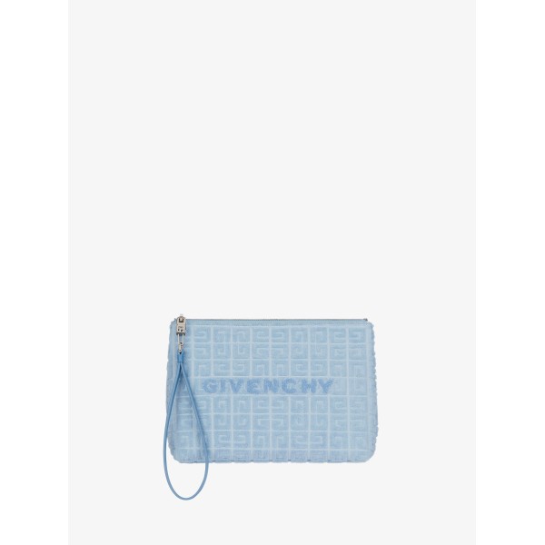 GIVENCHY LOGO 4G LOGO Handbag sky blue